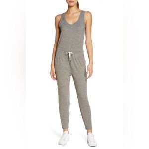 Vuori Lux Harem Jumpsuit Heather Grey Size S